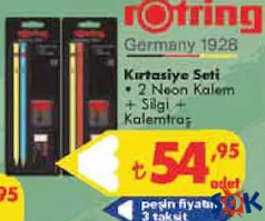 ROTRİNG KIRTASİYE SETİ indirimli fiyat ROTRİNG KIRTASİYE SETİ fiyat ve kampanya bilgisi
